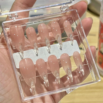 HexClaw | nude transparent nails,claw press on nails,acrylic press on nails,nails press on,armor,dragon nails,claw,werewolf nail,Y2K nails,kawaii nails