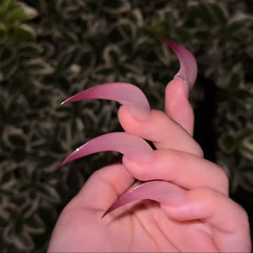 HexClaw | blood claw nails, press on nails, acrylic press on nails, dragon claws, werewolf, talon nails
