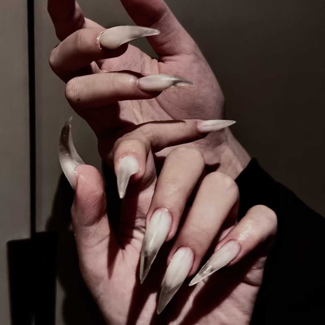 HexClaw | Halloween claw nails, anime nails, claw press on nails, dragon nails, acrylic nails, werewolf nails, claws, armor, press on nails, gothic nails, extra long nails, cosplay claw nails